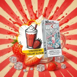 東京魔盒極冰草莓優格冰沙煙彈|極冰清涼草莓電子煙推薦 - 東京魔盒官網